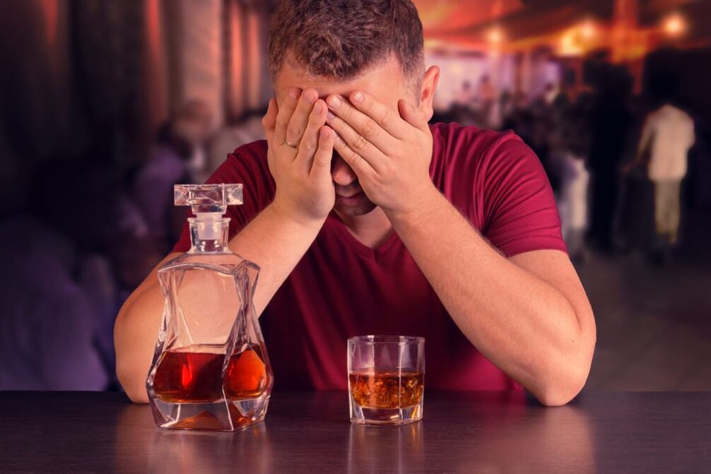 alcohol consumption as a cause of calculous prostatitis